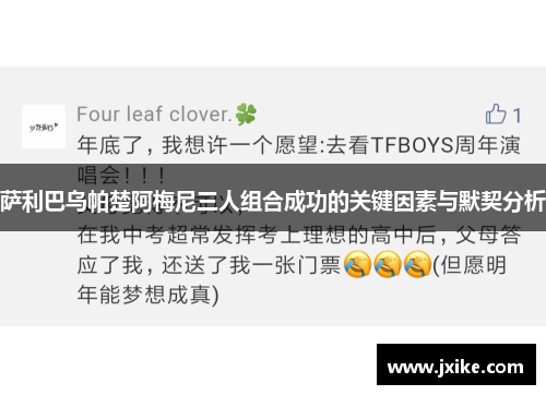 萨利巴乌帕楚阿梅尼三人组合成功的关键因素与默契分析 萨利巴乌帕楚阿梅尼三人组合成功的关键因素与默契分析